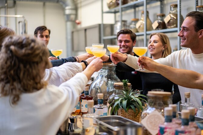 Cocktail workshop @ Spirited Union Rum Co. (Amsterdam) - Spirited Union’s botanical rum setting, in practical Amsterdam terms