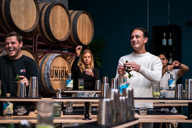 Cocktail workshop @ Spirited Union Rum Co. (Amsterdam) - Value for money: what $54.25 buys you in real terms