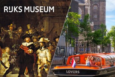 Combo Ticket: Rijksmuseum Amsterdam & 1h Cruise with Audio Guide