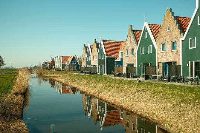 Dutch Countryside Tour: Zaanse Schans, Edam, Volendam & Marken - Marken on the peninsula: calm village life and a church you can spot from afar