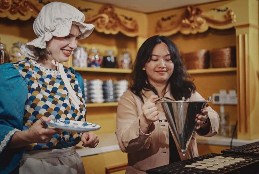Dutch Mini Pancake Baking Experience with Ms. Sweettooth - Meeting Ms. Sweettooth at Dutch Pancake Masters