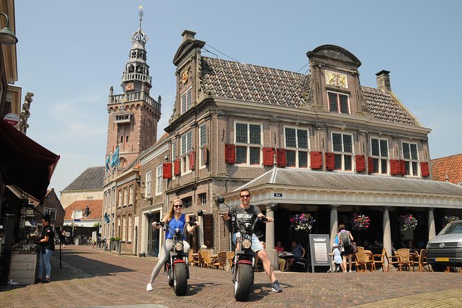 E-scooter rental Volendam - Countryside of Amsterdam - Marken When You Have More Time: Bridges, Water, and the Boat Return