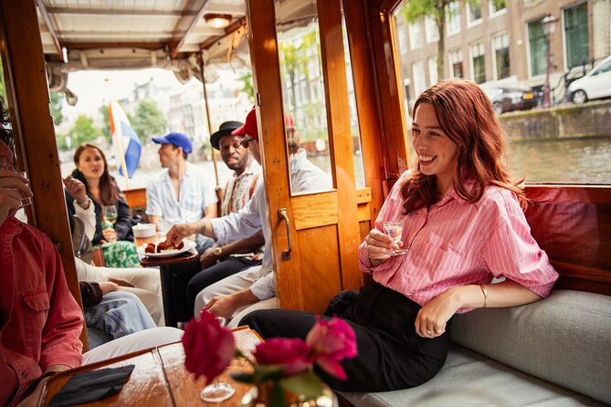 Eating Amsterdam: Food Tour & Canals Cruise - Stop 1 at Papeneiland: apple pie with a hot drink in a 400-year-old café