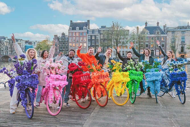 Explore Amsterdam canals on iconic Flower Bikes - Key Highlights You Will Actually Feel