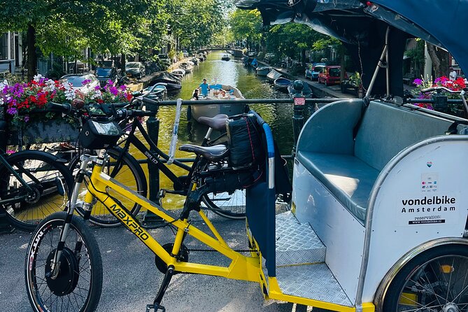 Explore Amsterdam in 75 Minutes – Pedicab Rickshaw City tour - Key highlights you will actually feel during the ride