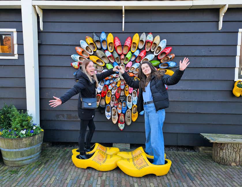 From Amsterdam: Volendam and Zaanse Schans Tour with Cheese - Zaanse Schans windmill village: the postcard scene that still works