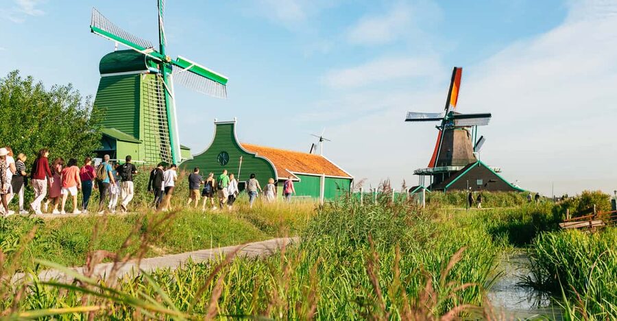 From Amsterdam: Zaanse Schans, Edam, Volendam & Marken - Zaanse Schans windmills, wooden houses, and artisan workshops