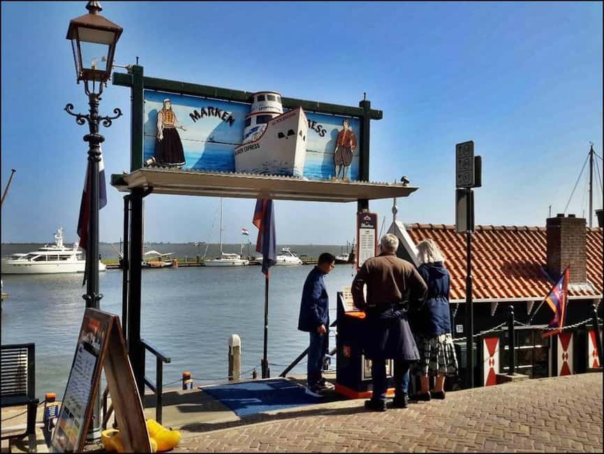 Full day trip to Edam, Volendam, and Marken - Guide and meeting logistics: languages, pickup, and what to double-check