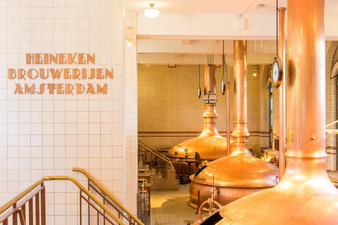 Heineken Experience Amsterdam and Canal Cruise with Snackbox - Stop 1: Entering the Heineken Experience at your timeslot