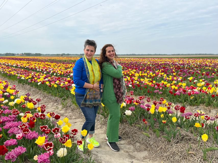 Keukenhof, Tulip Farm, Flower Fields & Windmills - A spring day built around flowers, mills, and real villages