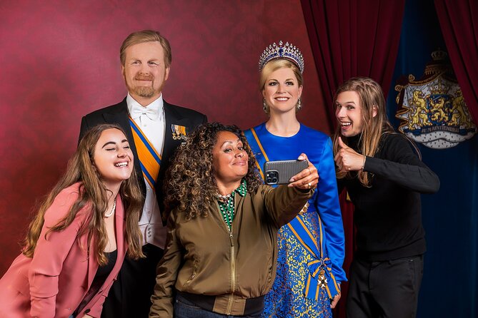 Madame Tussauds Amsterdam Admission Ticket - Interactive App Features: When Participation Beats Standing Still