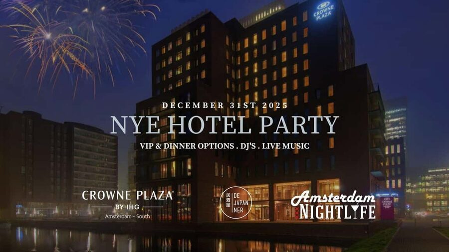 NYE Hotel Party 2025-2026: Crowne Plaza Amsterdam - South - Crowne Plaza Amsterdam South for NYE, right in Amsterdam South