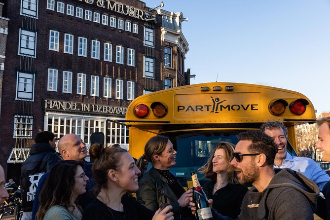 Partybus Amsterdam for 15 persons (1 hour drive) - Price and Value for a Private Group of 15