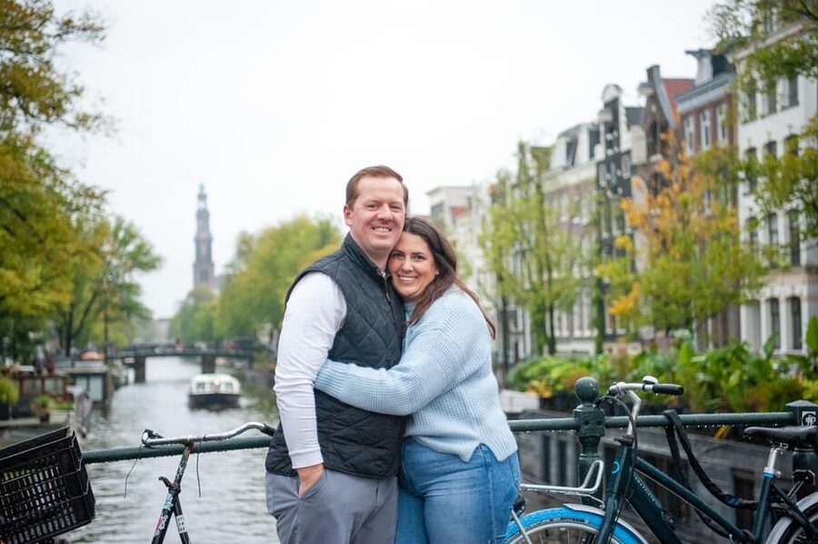 Photoshoot in or around Amsterdam - Picking your Amsterdam mood: canals, streets, beach, and flower fields