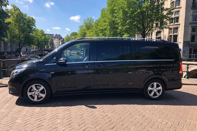 Private Airport Transfer Schiphol Airport to Amsterdam - Mercedes comfort: Wi-Fi, bottled water, and a clean cabin