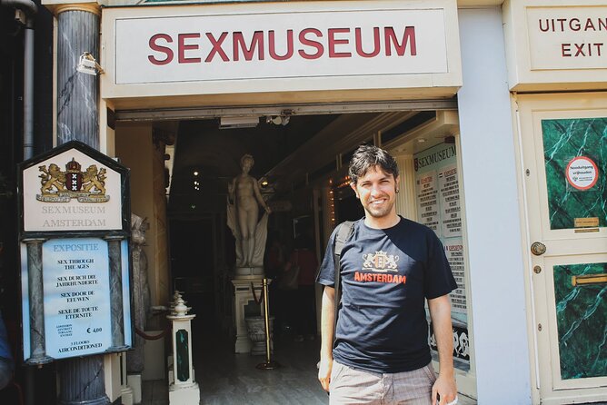 Private Amsterdam Red Light District and Coffee Shop Tour with Expert Guide - Sexmuseum Amsterdam Venustempel as a bold, optional follow-up