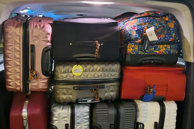 Private Minivan transfer to Rotterdam - Luxury minivan comfort, luggage room, and onboard Wi-Fi