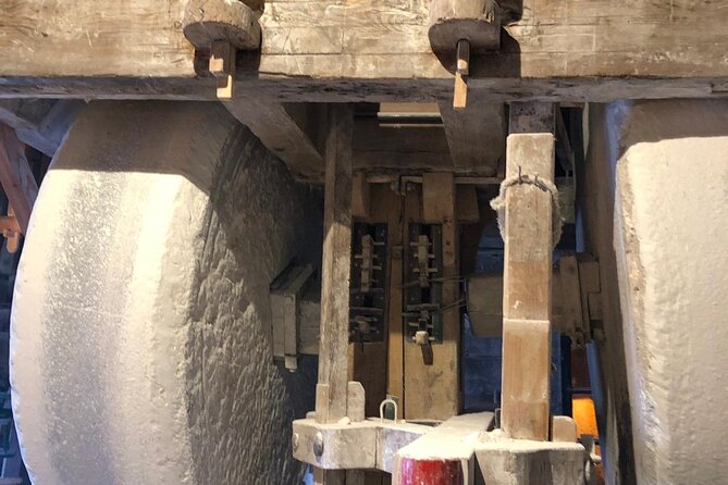 Private Tour to the Windmills, Cheese and Clogs and Volendam from Amsterdam - Molen De Kat inside: the paint mill story you can walk into