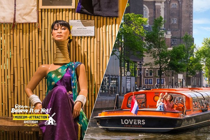 Ripley's Believe It or Not Amsterdam & 1-Hour Canal Cruise - Boarding Points Near Central Amsterdam, Choose Your Starting Spot