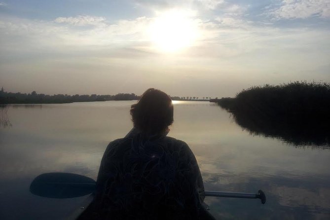 Small-Group Guided Sunset Canoe Tour in Waterland with Dinner - Weather, swims, and why you should pack for getting wet