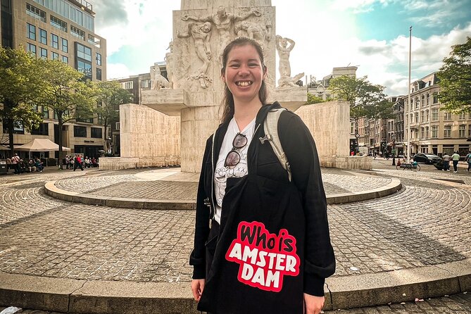 Small Group Walking Tour - Hello Amsterdam - Westerkerk, Anne Frank area, and the Gay Monument message