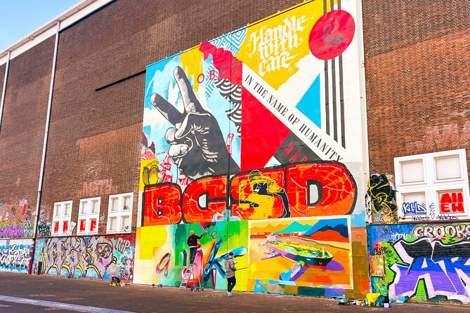 Street Art Walking Tour, private local Dutch guide - The ferry ride, and how to plan for what is not included