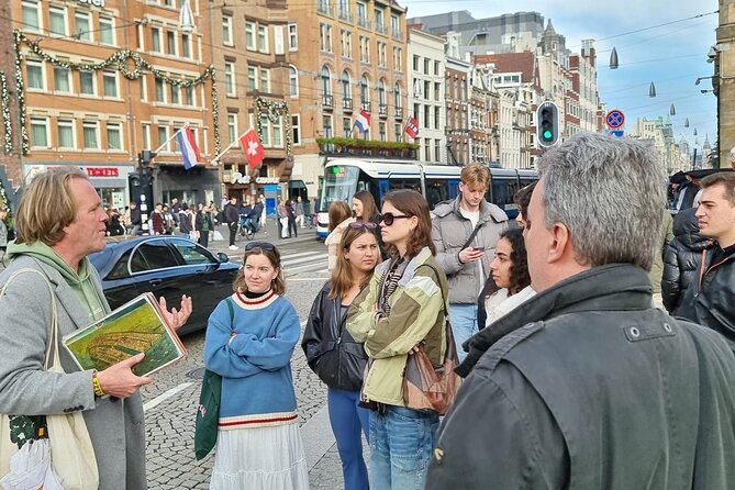 The Anne Frank Tour (Jewish Neighborhood & Amsterdam during WWII) - Meeting at Dam and reading WWII Amsterdam fast