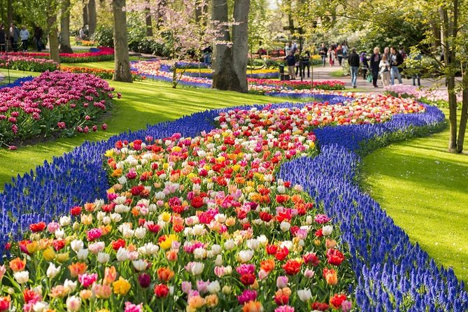 Tulip Experience and Keukenhof Flower Gardens Tour from Amsterdam - Keukenhof Gardens with pre-booked tickets and real free time