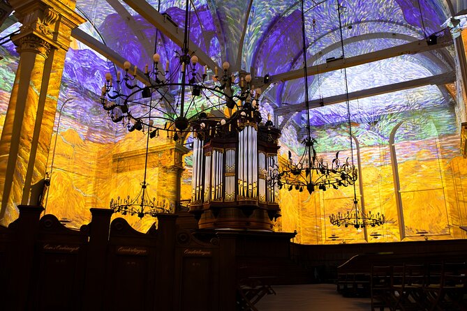 Van Gogh and Rembrandt Immersive Experience Entry Amsterdam - Why Noorderkerk is the perfect stage for Van Gogh and Rembrandt