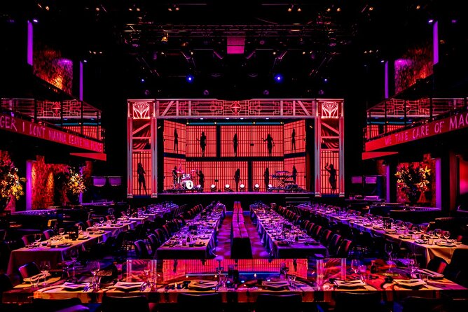 VEGAS Dazzling Variety Dinner Show in Amsterdam - The Variety Show: Music, Magic, Burlesque, and Acrobatics