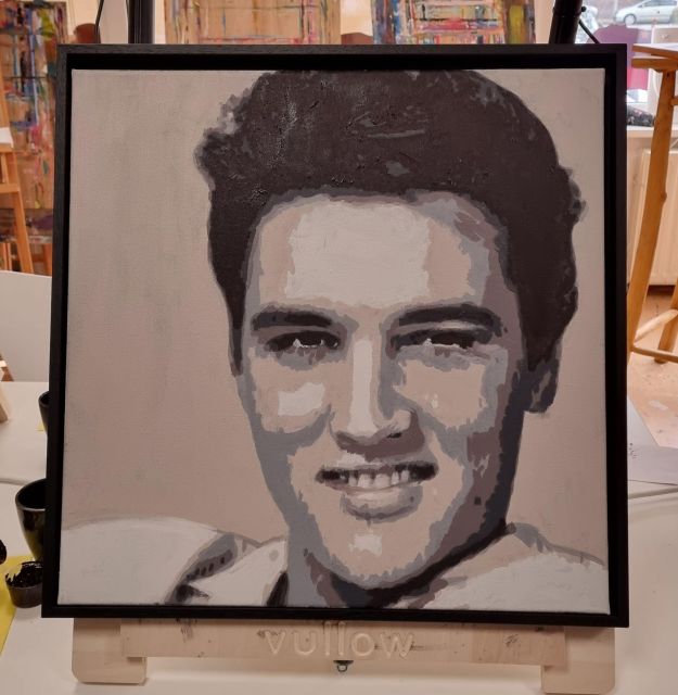 Zaandam: Paint a Perfect Portrait workshop - How instruction feels in a small group up to 10